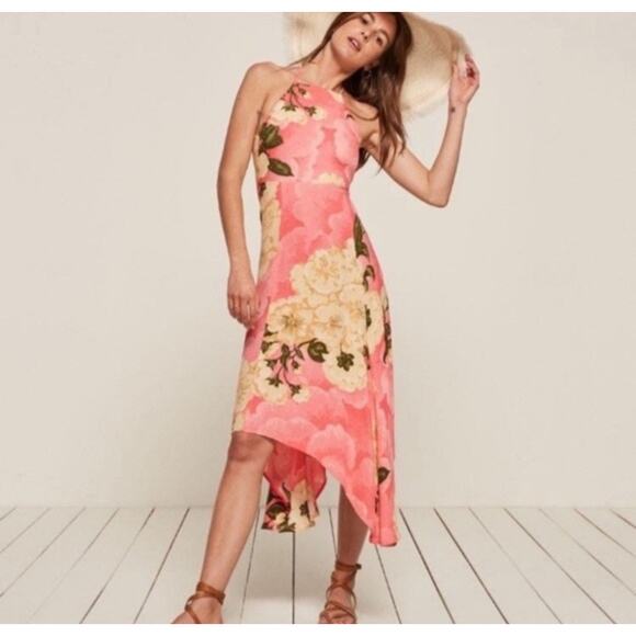 Reformation Waverly Dress In Hanoi Print NOWT - Picture 2 of 8